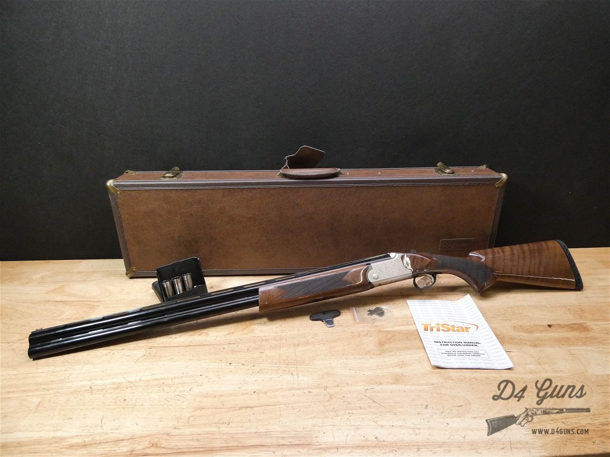 TriStar Upland Hunter NWTF 12ga Turkey 3 Inch 5 Chokes Hard Case Over Under Shotguns