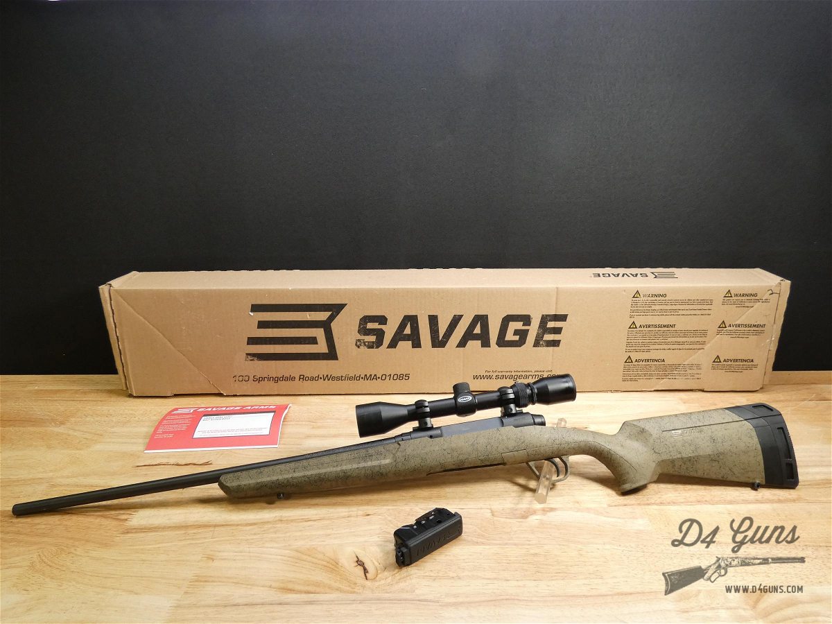 Savage Axis XP - .308 Win - w/ Weaver Scope & Box - Synthetic - FDE ...