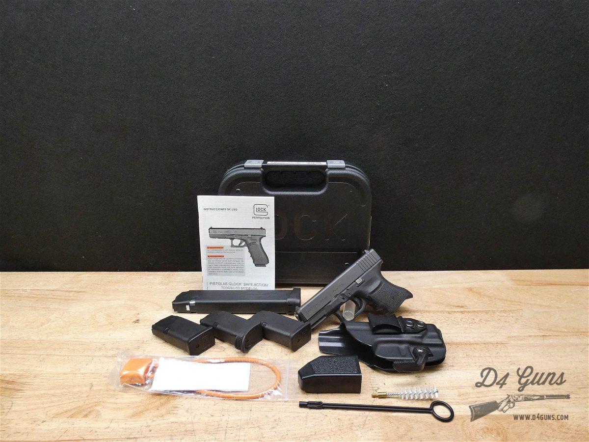 Glock 29 SF Gen 3 - 10mm - G29SF - G29 - OG Case & IWB Holster - Semi ...