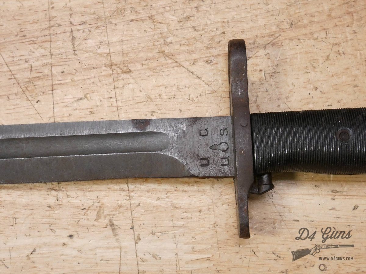 Utica Cutlery US M1905 Bayonet - 10in - UC - M1 Garand Bayonet - WW2 ...