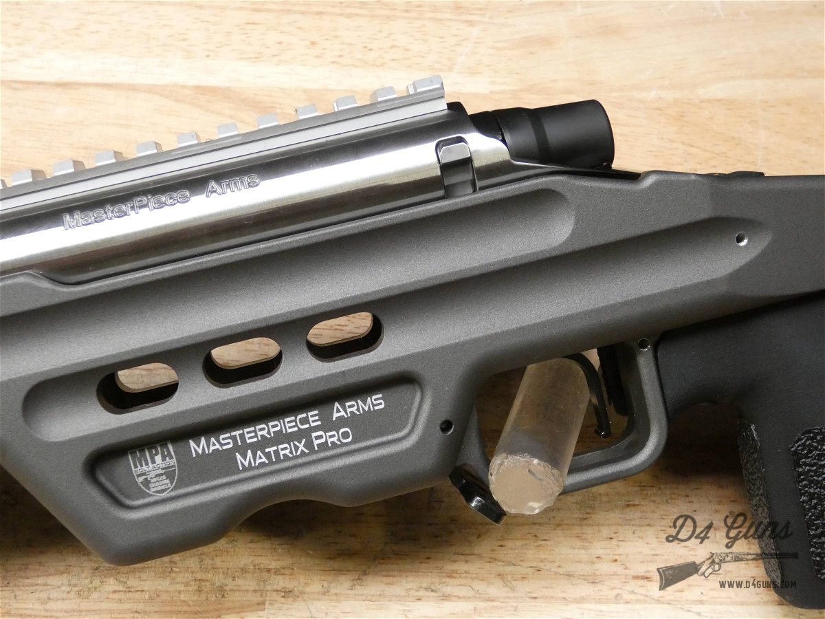 Masterpiece Arms PMR BA - 6.5 CM - Matrix Pro Chassis - Stainless BBL ...