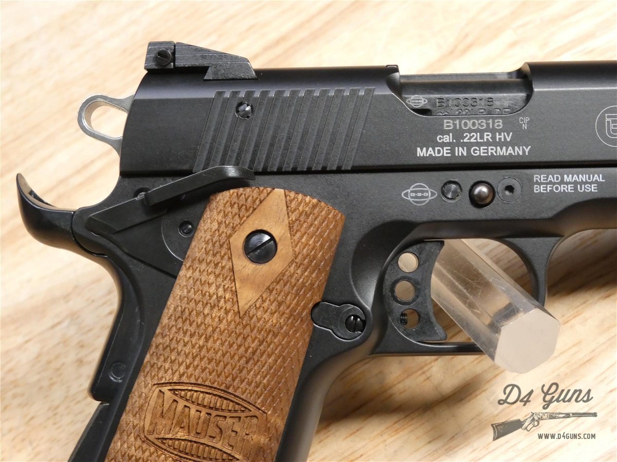 GSG Mauser 1911 - .22 LR - 22lr - Blue Line Solutions- Holster & Mag ...