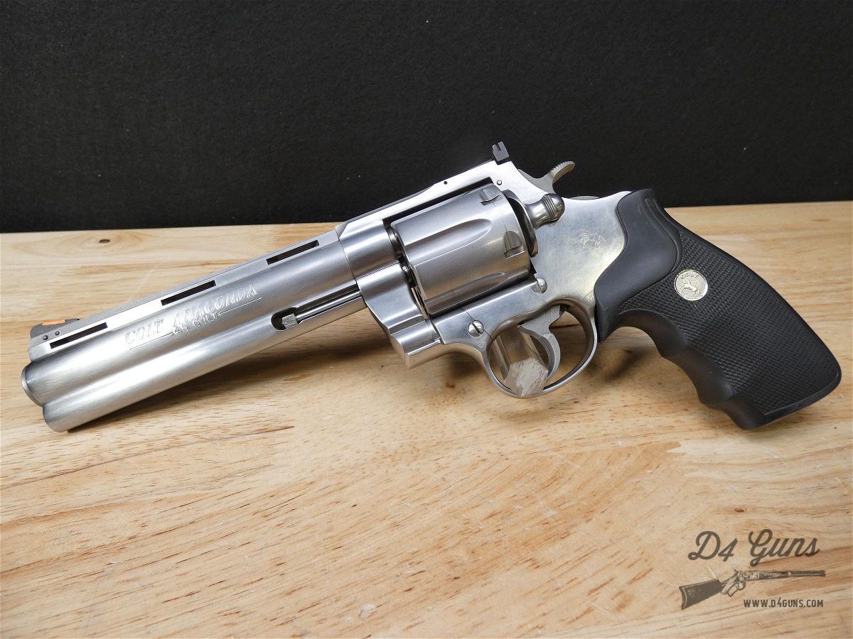 Colt Anaconda - .45 Colt - Snake 1993 - .45LC RARE XLNT! Stainless ...