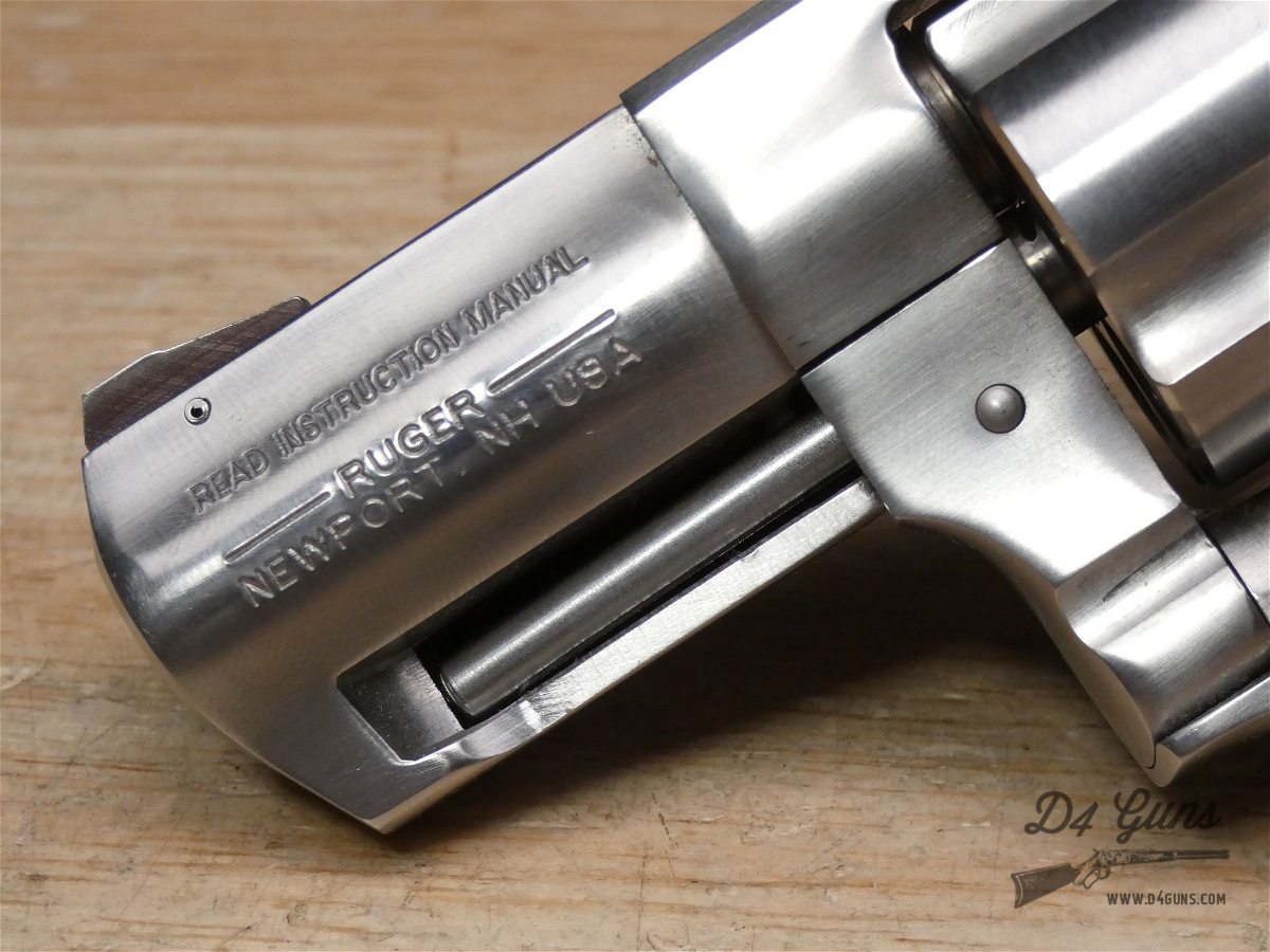 Ruger SP101 - .357 Mag - Mfg 2009 - Stainless Compact Revolver - Spurless-img-2