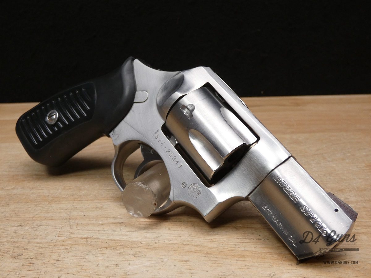 Ruger SP101 - .357 Mag - Mfg 2009 - Stainless Compact Revolver - Spurless-img-7