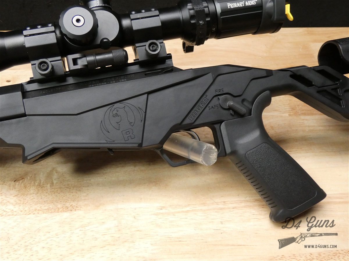 Ruger Precision Rimfire .22 LR Primary Arms Scope & Atlas Bipod C