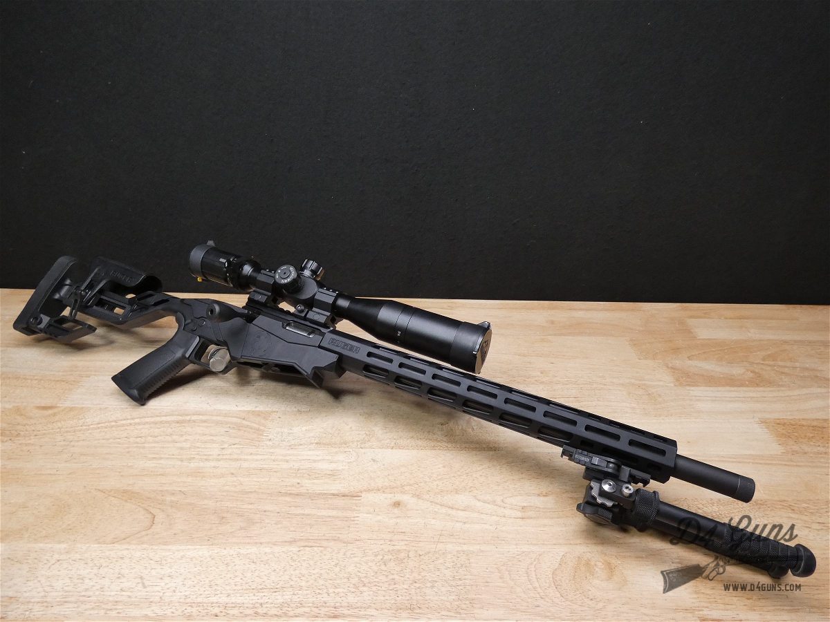 Ruger Precision Rimfire .22 LR Primary Arms Scope & Atlas Bipod C