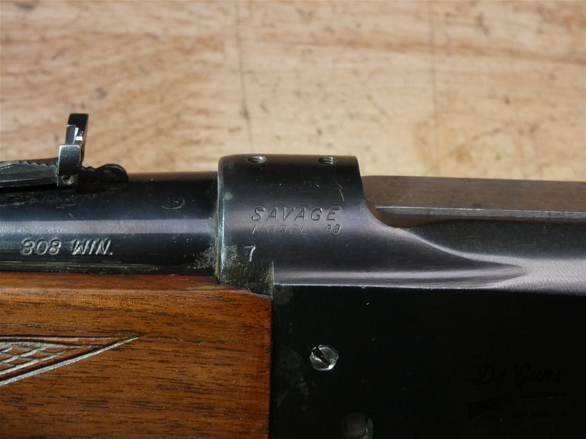 Savage Model 99M - .308 Win - Mfg. 1962 - 99 - Lever Gun - Gold Trig ...