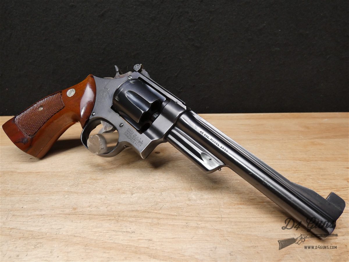 RARE Smith & Wesson 1950 - .45 ACP - 45 Hand Ejector - Pre-Model 26 Target-img-9