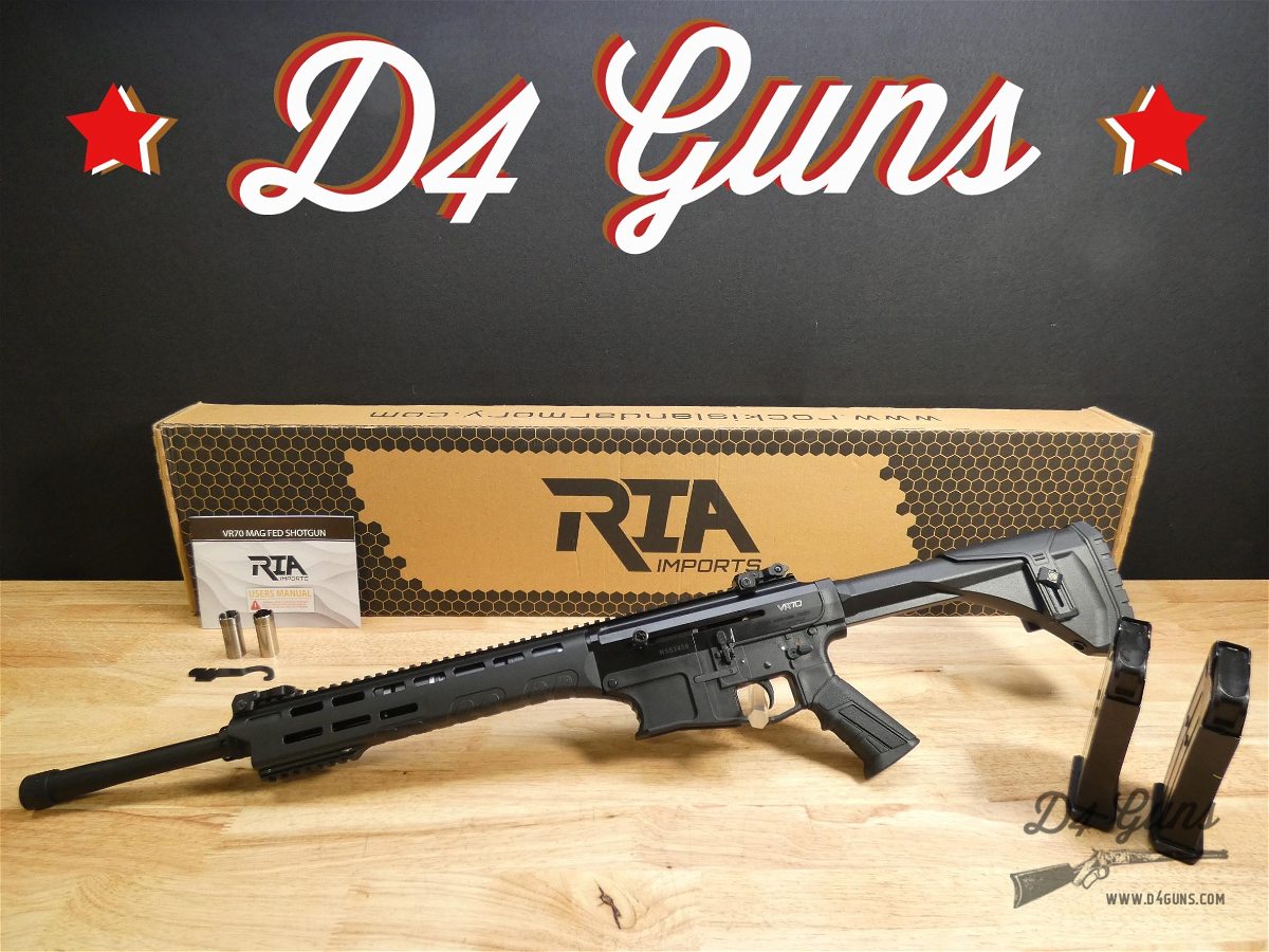 RIA VR70 - 12 Gauge - Rock Island Armory - VR 70 - AR12 - w/ Box & More ...