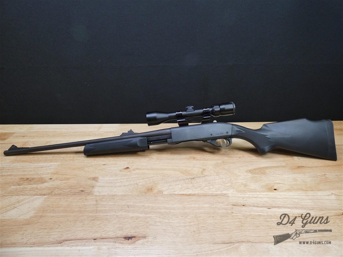 Remington Model 7600 Synthetic - .30-06 SPRG - Pump Action Rifle w/ Scope-img-1