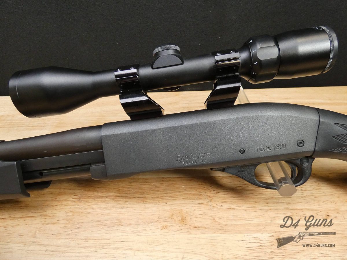 Remington Model 7600 Synthetic - .30-06 SPRG - Pump Action Rifle w/ Scope-img-6