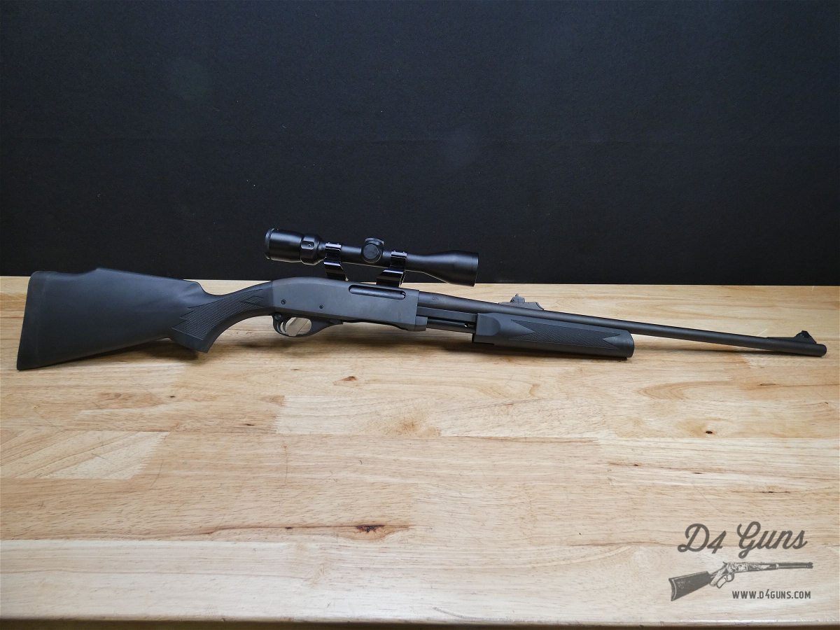 Remington Model 7600 Synthetic - .30-06 SPRG - Pump Action Rifle w/ Scope-img-23