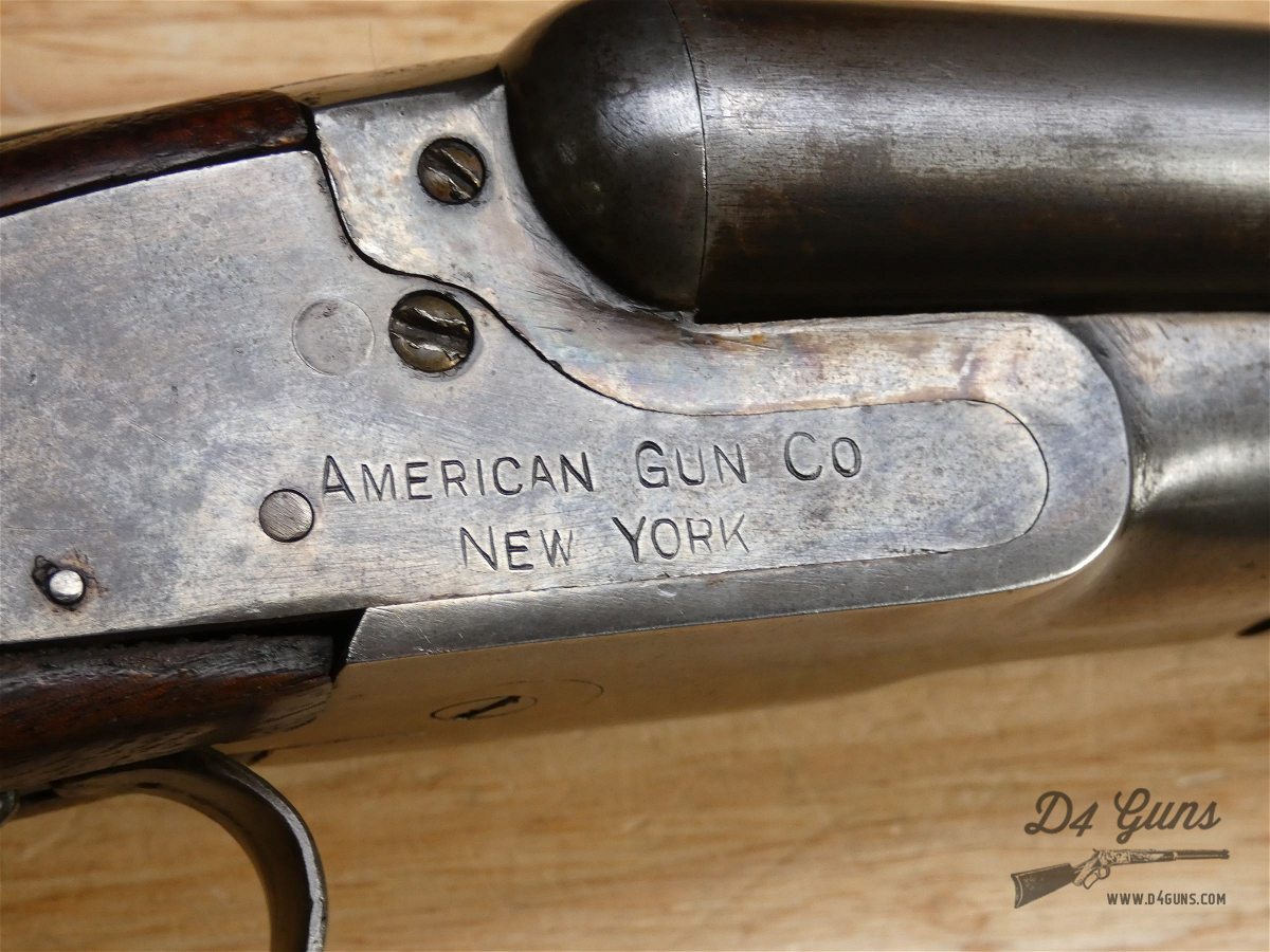 American Gun Co. Knickerbocker - 12 GA - 12ga - SxS Double Barrel ...