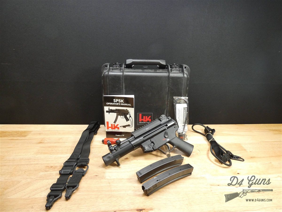 Heckler & Koch SP5K - 9mm - HK SP5 - H&K MP5 - OG Case & Accessories ...