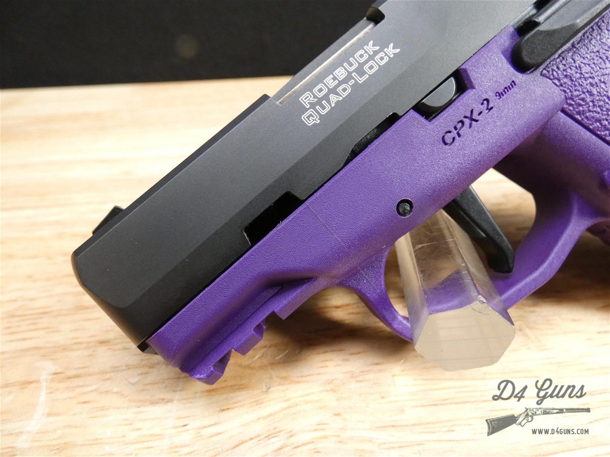 SCCY CPX-2 - 9mm - OG Box & 2 Mags - Purple & Black - Concealed Carry ...