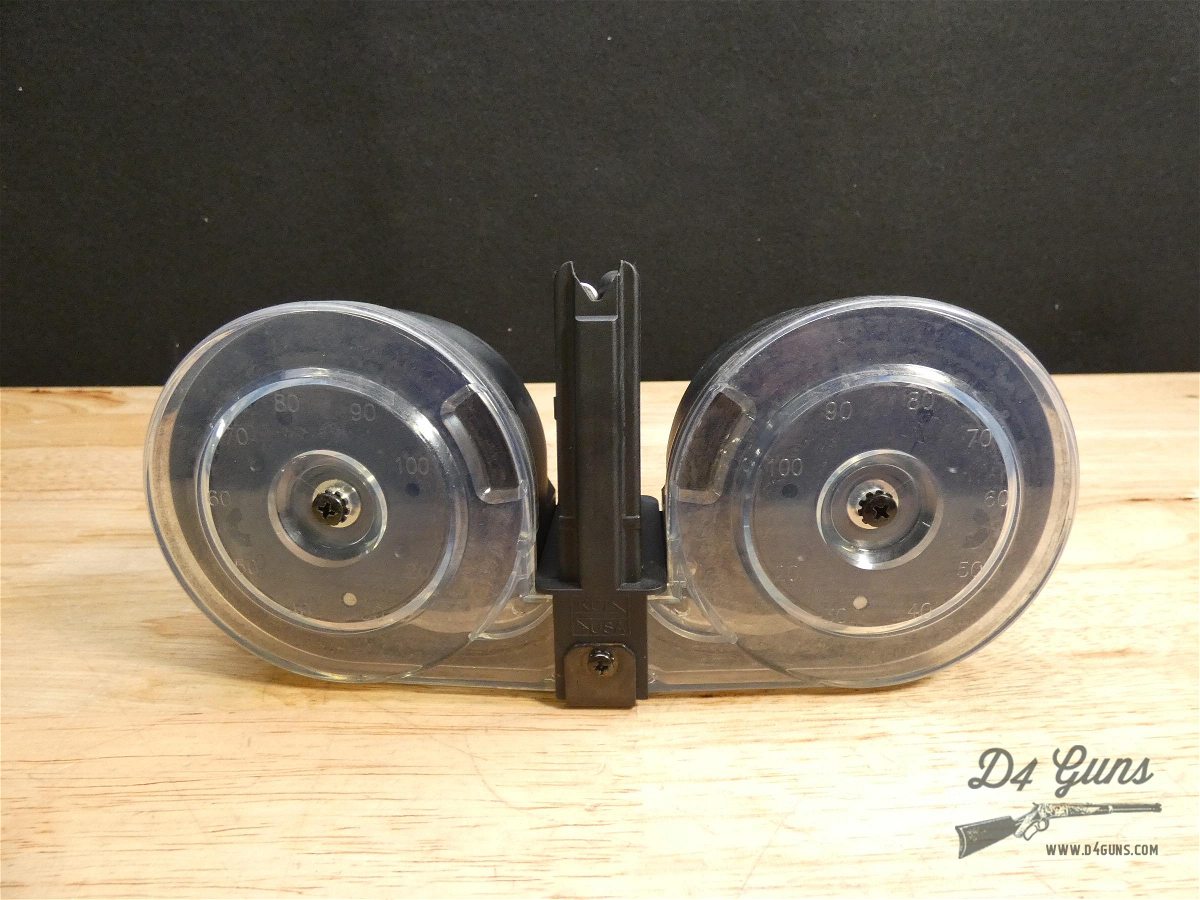 KCI AR 100rd Drum Magazine - 5.56 NATO .223 - AR15 M16 M4 - Korea ...