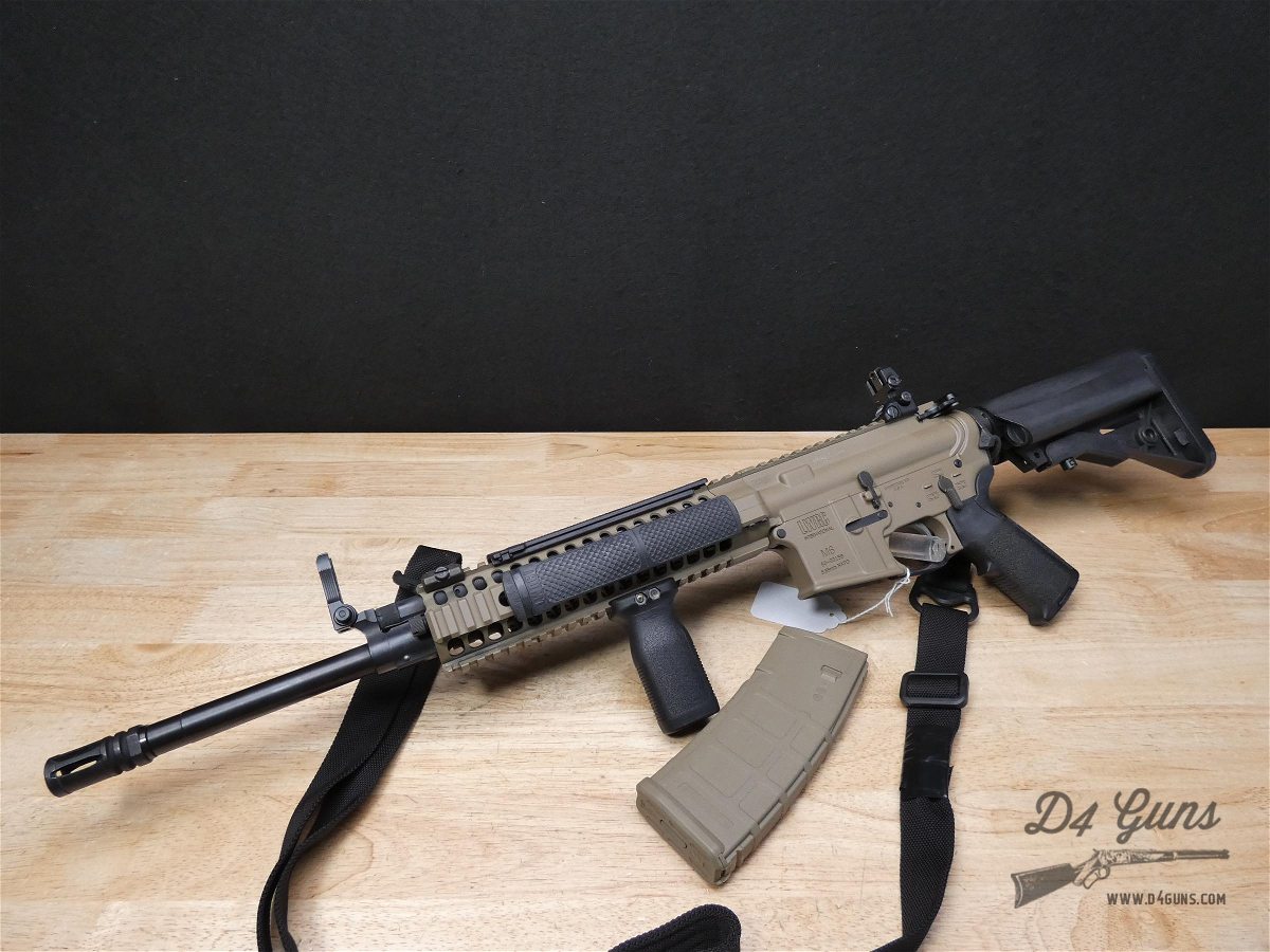 LWRC M6 - 5.56 NATO - M6A3 - w/ Mag - Piston - Magpul - FDE - AR15 ...