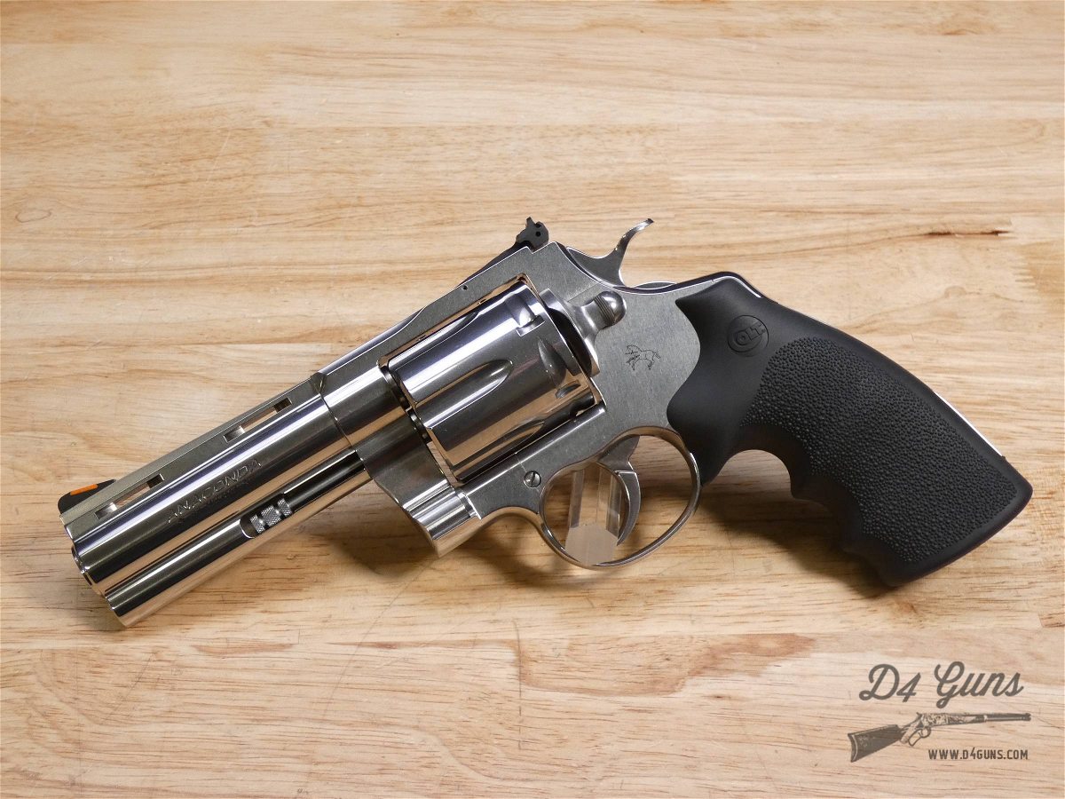 Colt Anaconda - .44 Mag - w/ OG Case - XLNT Snake Gun - New Production!-img-2