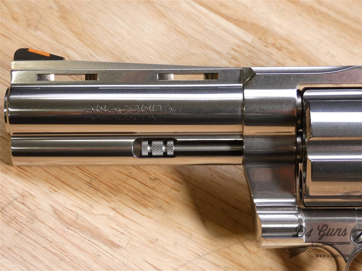 Colt Anaconda - .44 Mag - w/ OG Case - XLNT Snake Gun - New Production!-img-4
