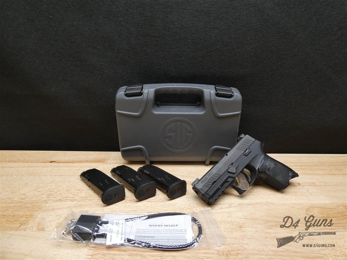 Sig Sauer P320 Nitron Compact - 9mm - Home Defense - CCW - w/Case & 3 Mags-img-1