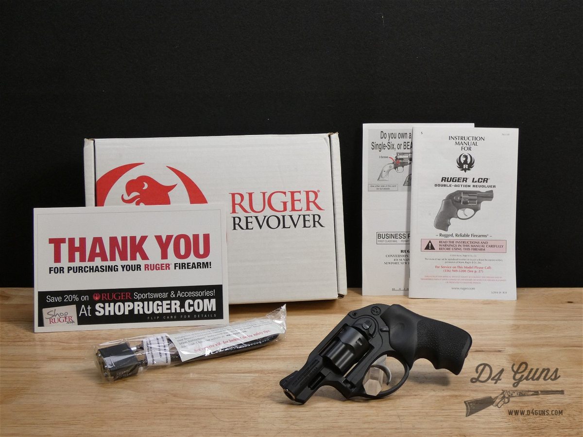 Ruger LCR - .38 Spl +P - 5 Shot - Polymer & Alloy - 38 Special Snubby- 2018-img-1