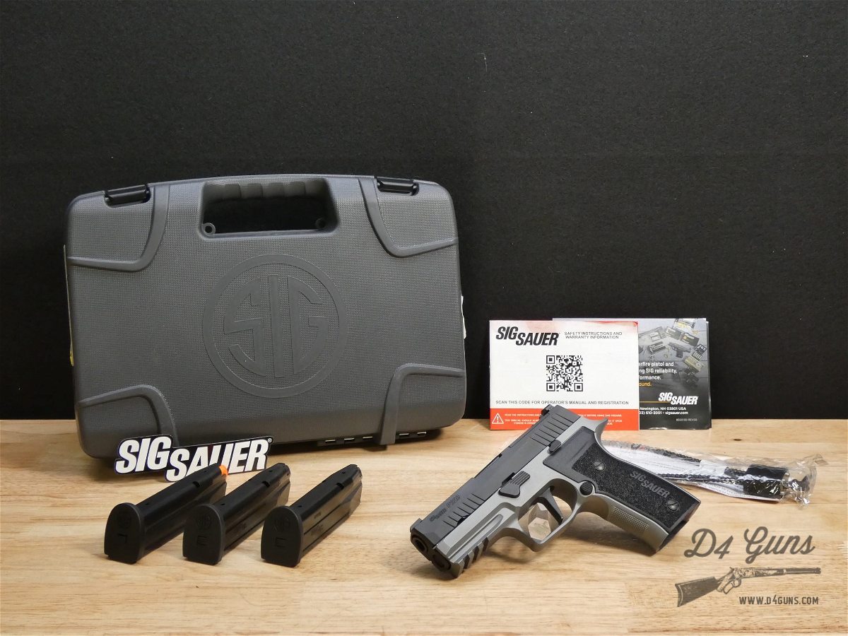 Sig Sauer P320 AXG Carry - 9mm - OG Case & 3 Mags! - Mfg. 2023 - CCW-img-1
