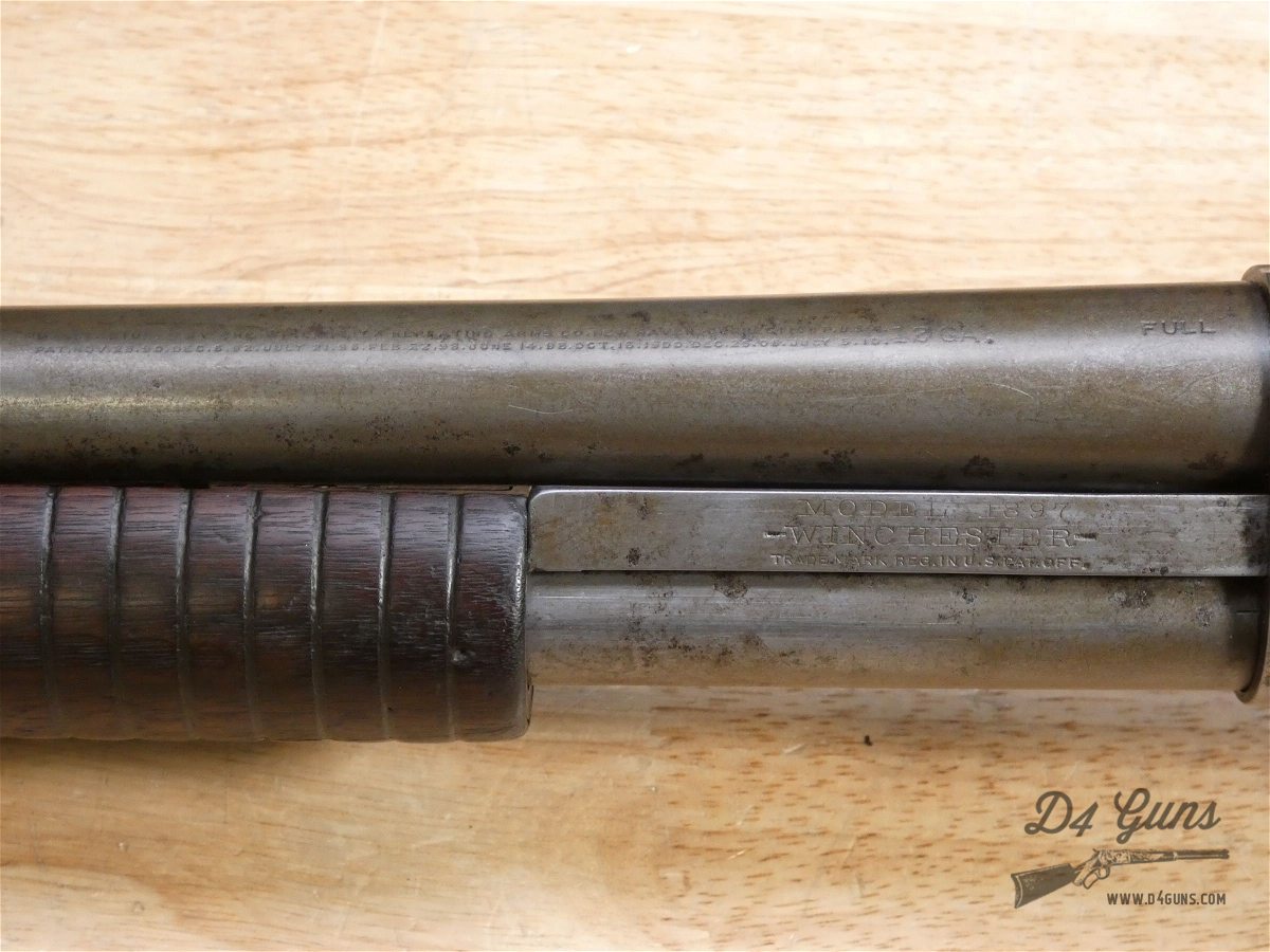Winchester Model 1897 - 12 GA - FULL - Mfg. 1916 - 12ga - Slam Fire-img-6