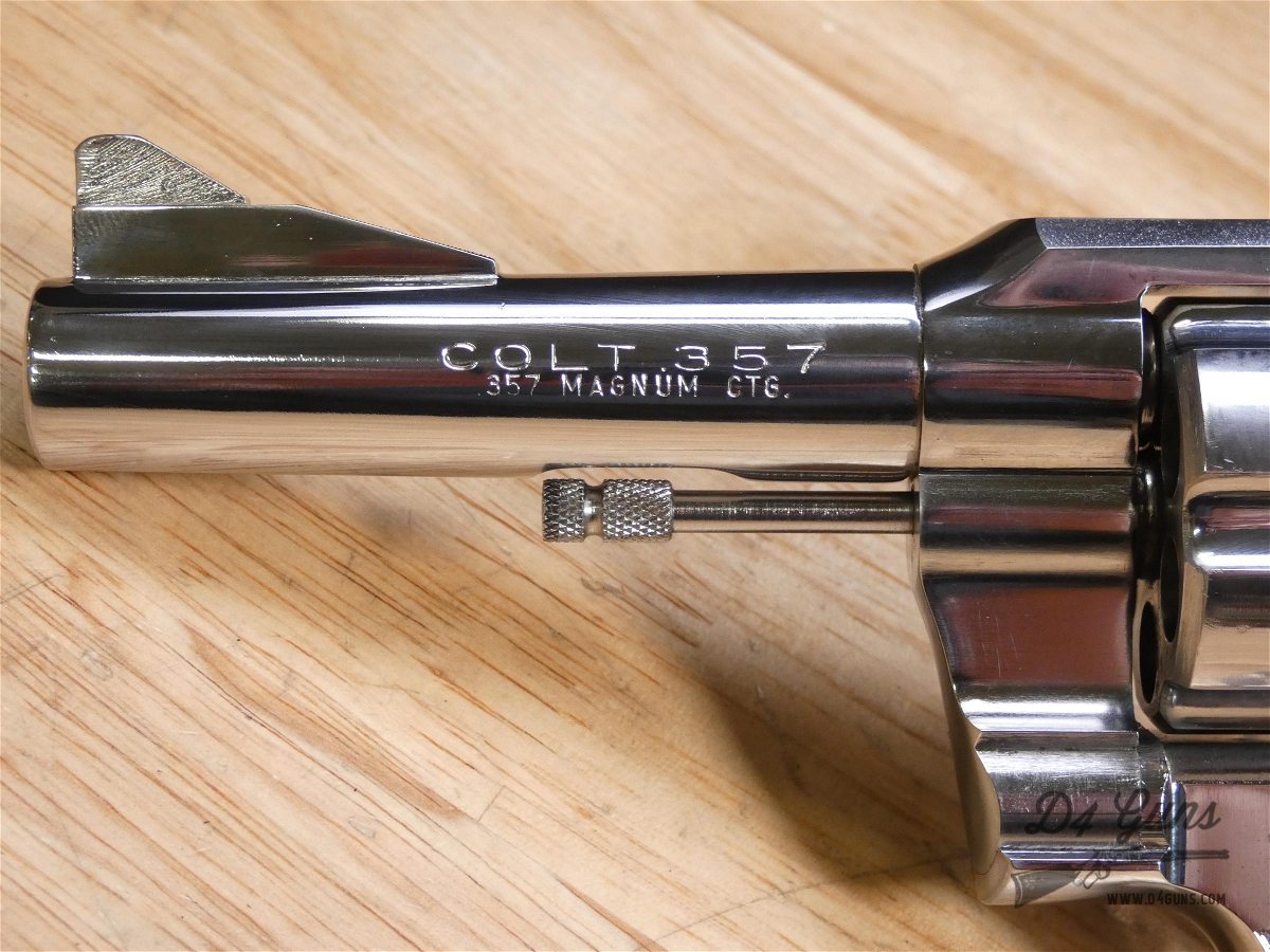 Colt Three Fifty Seven - .357 Mag - Pre-Python - RARE - 4IN - 1961 3-5 ...