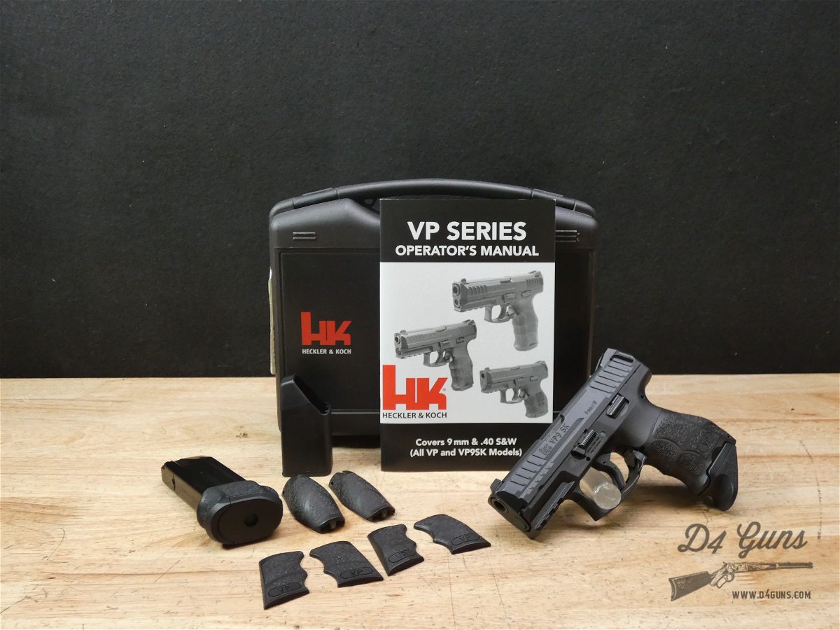 HK VP9SK - 9mm - VP9 SK - Heckler & Koch - XLNT Condition - H&K - C-img-1