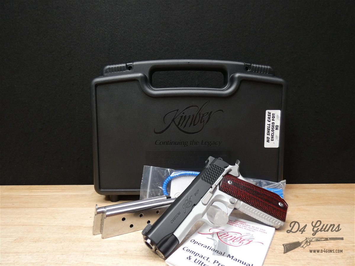 Kimber Super Carry Pro 1911 - .45 ACP - w/ OG Case + More - Two-Tone - CCW-img-29