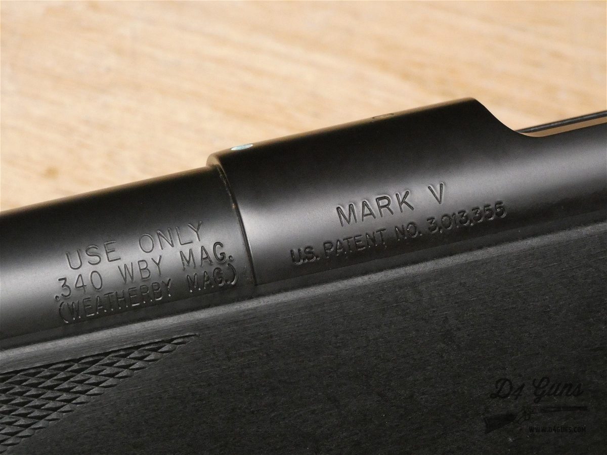 Weatherby Mark V - .340 WBY Mag - Synthetic - Big Game Hunter!-img-52