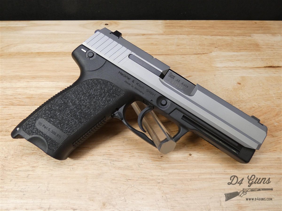 HK USP 45 Stainless - .45 ACP - H&K - Heckler & Koch - Two Tone! - LOOK ...