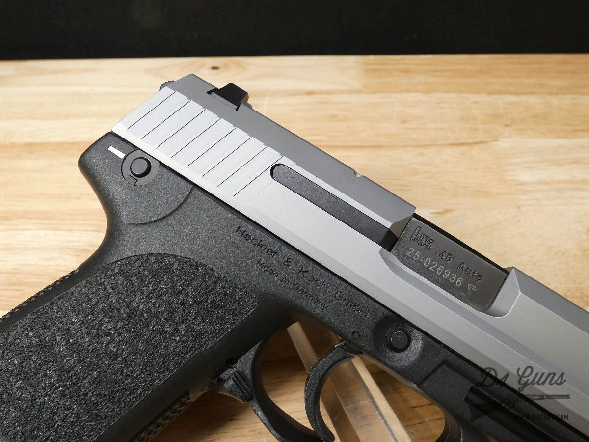 HK USP 45 Stainless - .45 ACP - H&K - Heckler & Koch - Two Tone! - LOOK ...