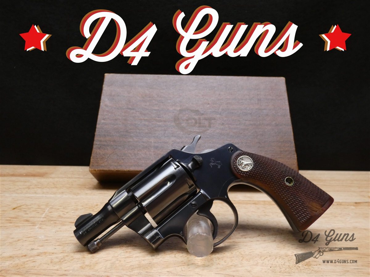 Colt Detective Special - .38 Spl - 2nd Issue - CCW - 38 Backup Revolver-img-0