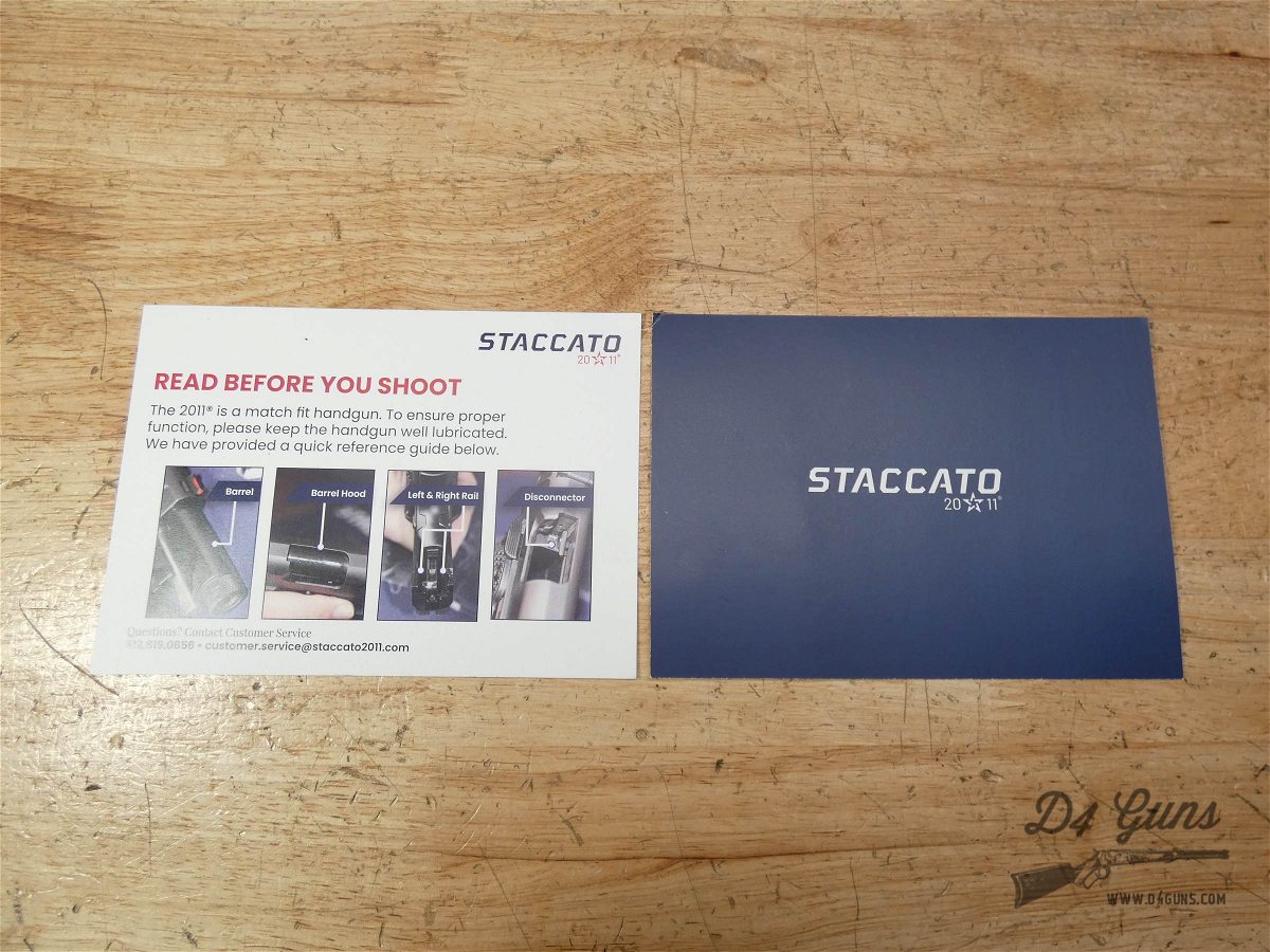 Staccato C2 2011 - 9mm - STI - CCW - 1911 - 3 Mags - w/ Case & More!-img-36