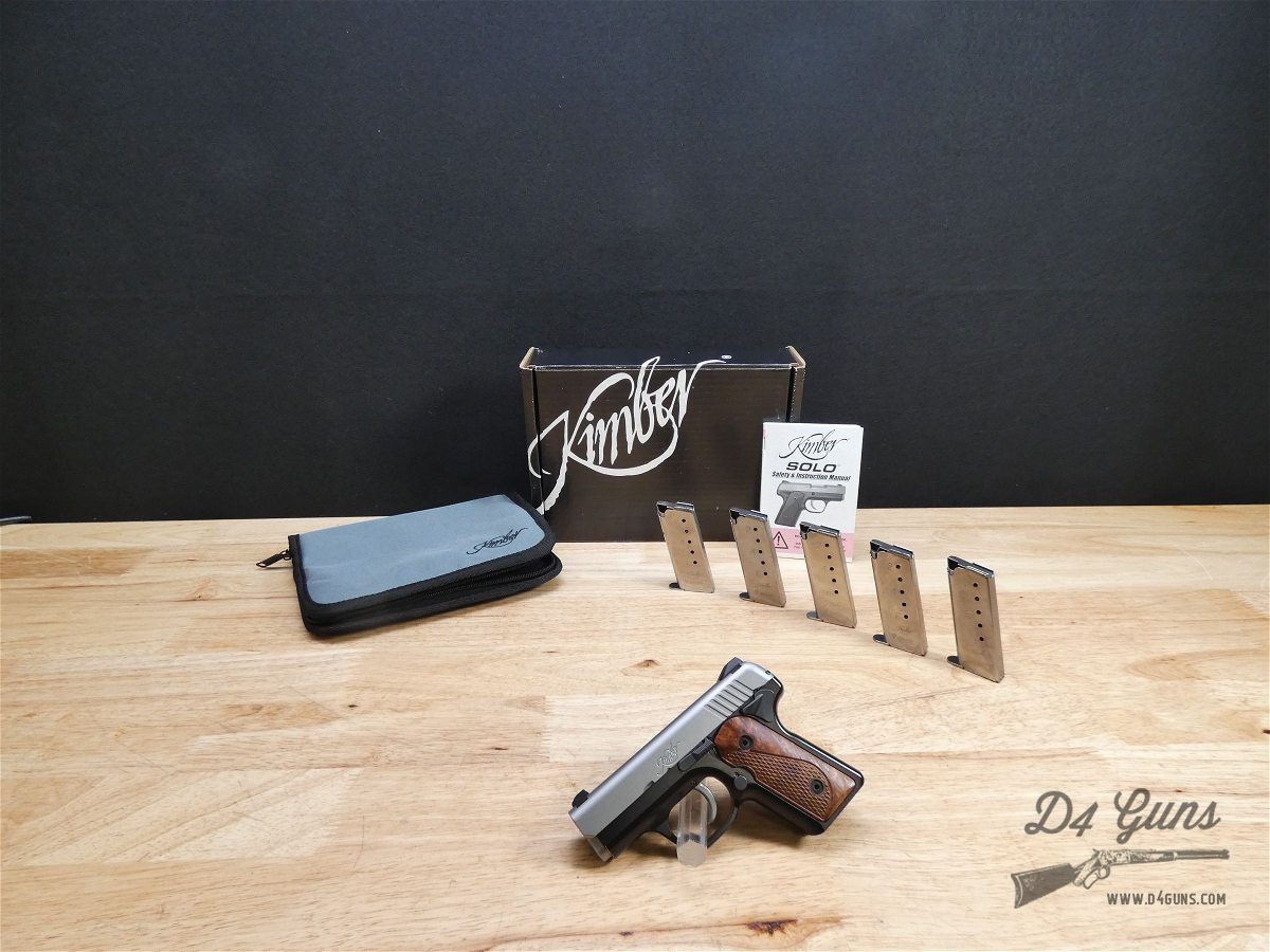 Kimber Solo Carry - 9mm - w/ OG  Box + More - Two-Tone - CCW-img-1
