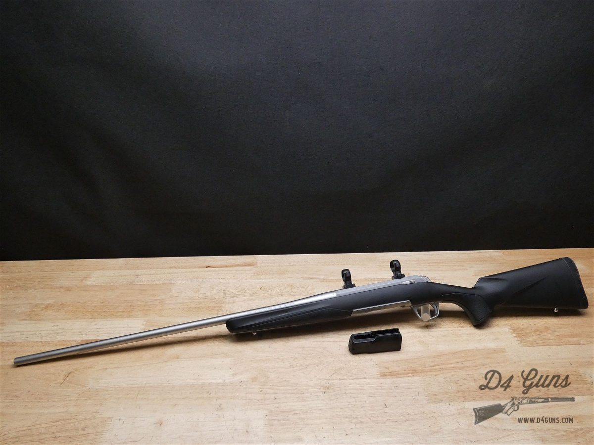 Browning X-Bolt Stainless Stalker - 7mm Rem Mag - Composite -Leupold Rings -img-1