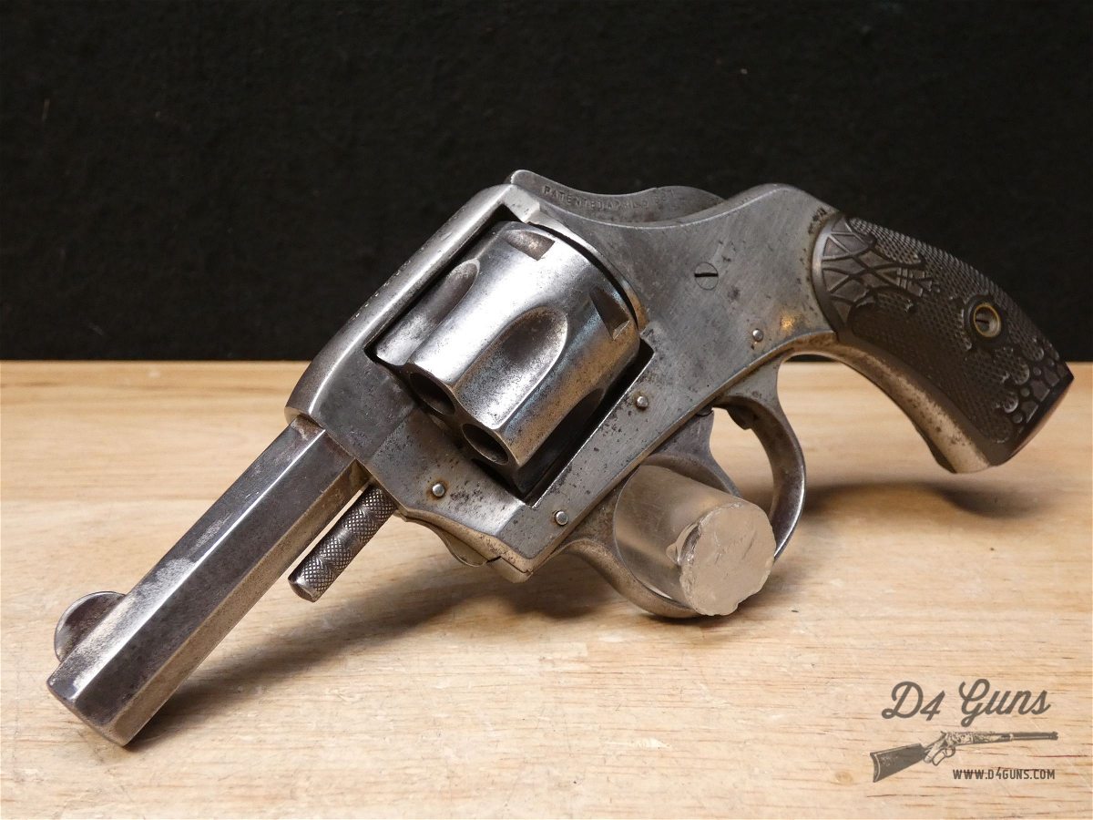 Harrington & Richardson Safety Hammer Double Action- .32 S&W - H&R Revolver-img-2