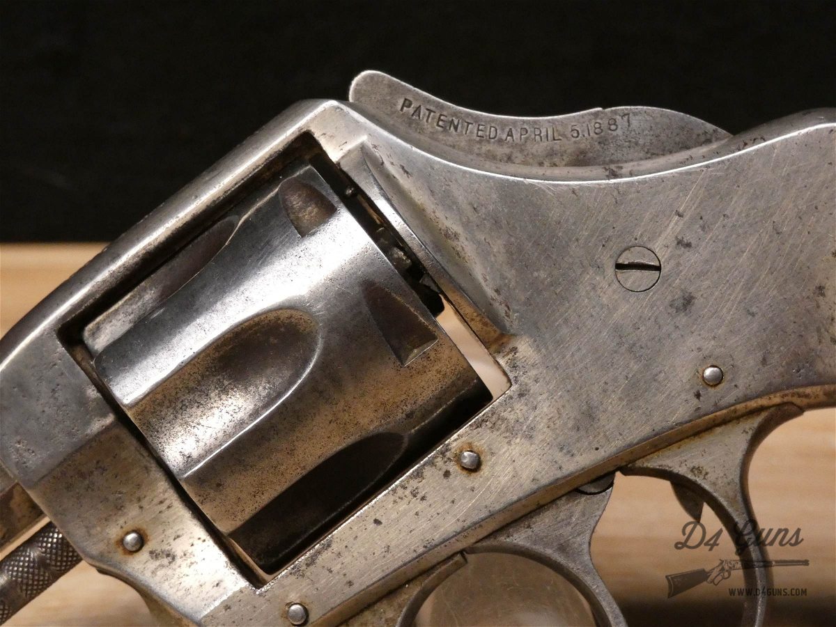 Harrington & Richardson Safety Hammer Double Action- .32 S&W - H&R Revolver-img-4