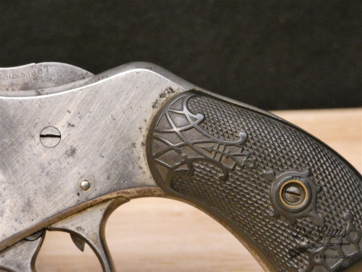 Harrington & Richardson Safety Hammer Double Action- .32 S&W - H&R Revolver-img-5