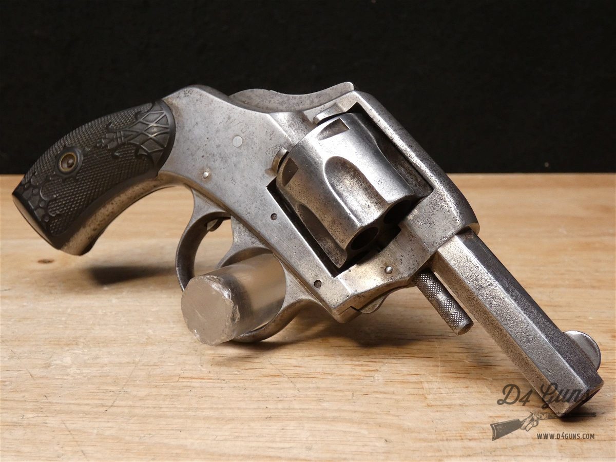 Harrington & Richardson Safety Hammer Double Action- .32 S&W - H&R Revolver-img-8