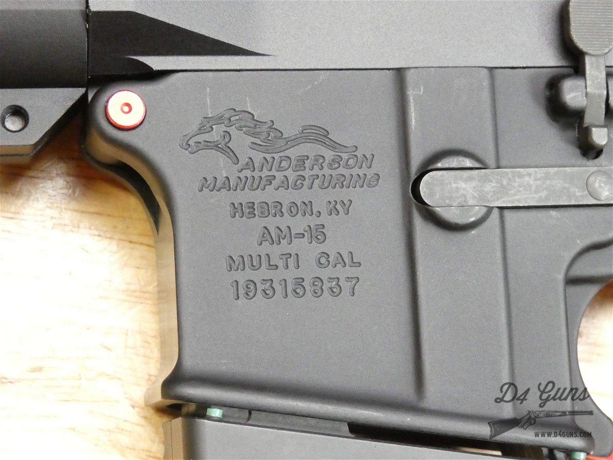 Anderson Manufacturing AM-15 - 9mm - 9x19 - AR-15 - AR Pistol - w/ Mag!-img-24