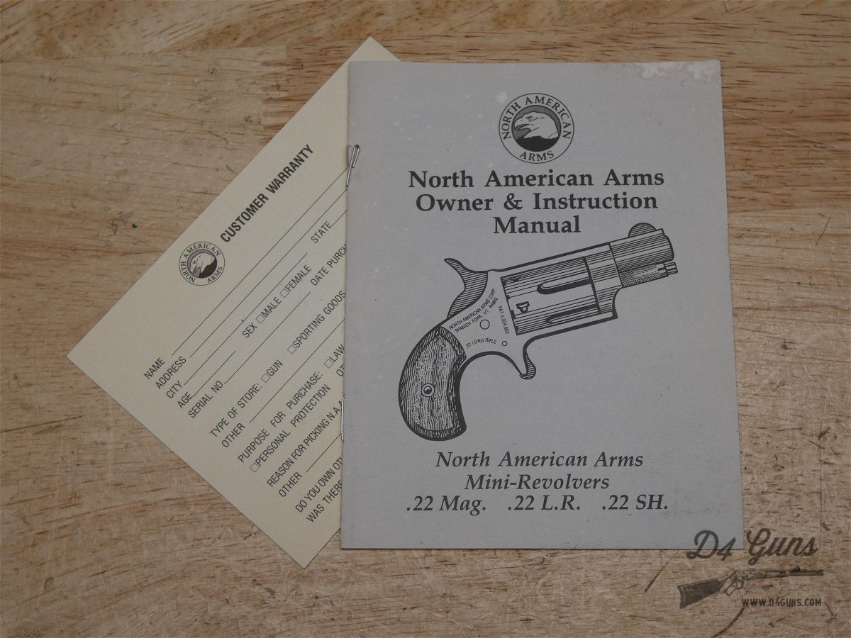 North American Arms NAA-22MS - .22 MAG - CCW - NAA - Mini-Revolver - S/S -img-29
