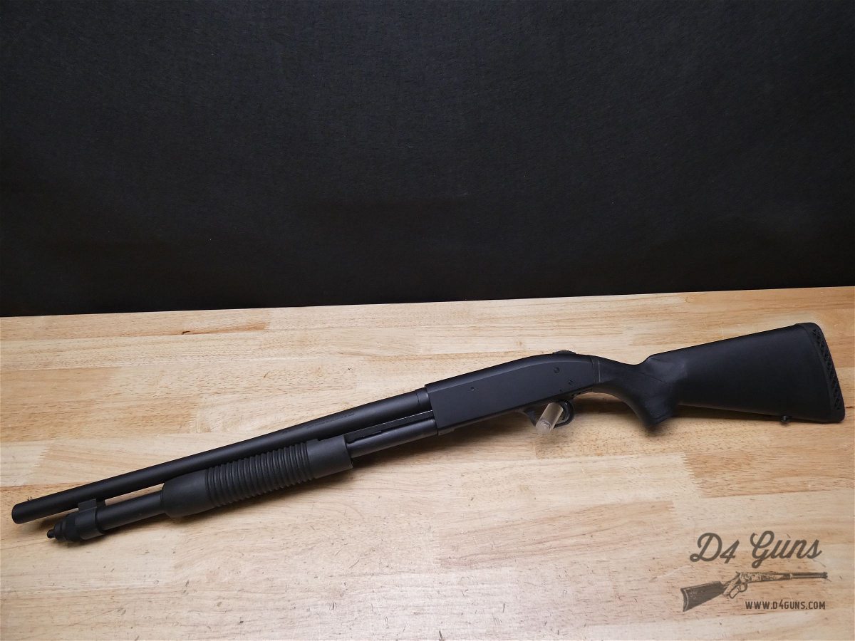 Mossberg 590 - 12 Ga - Tactical Home Defense - 6+1 - Synthetic - Security-img-1