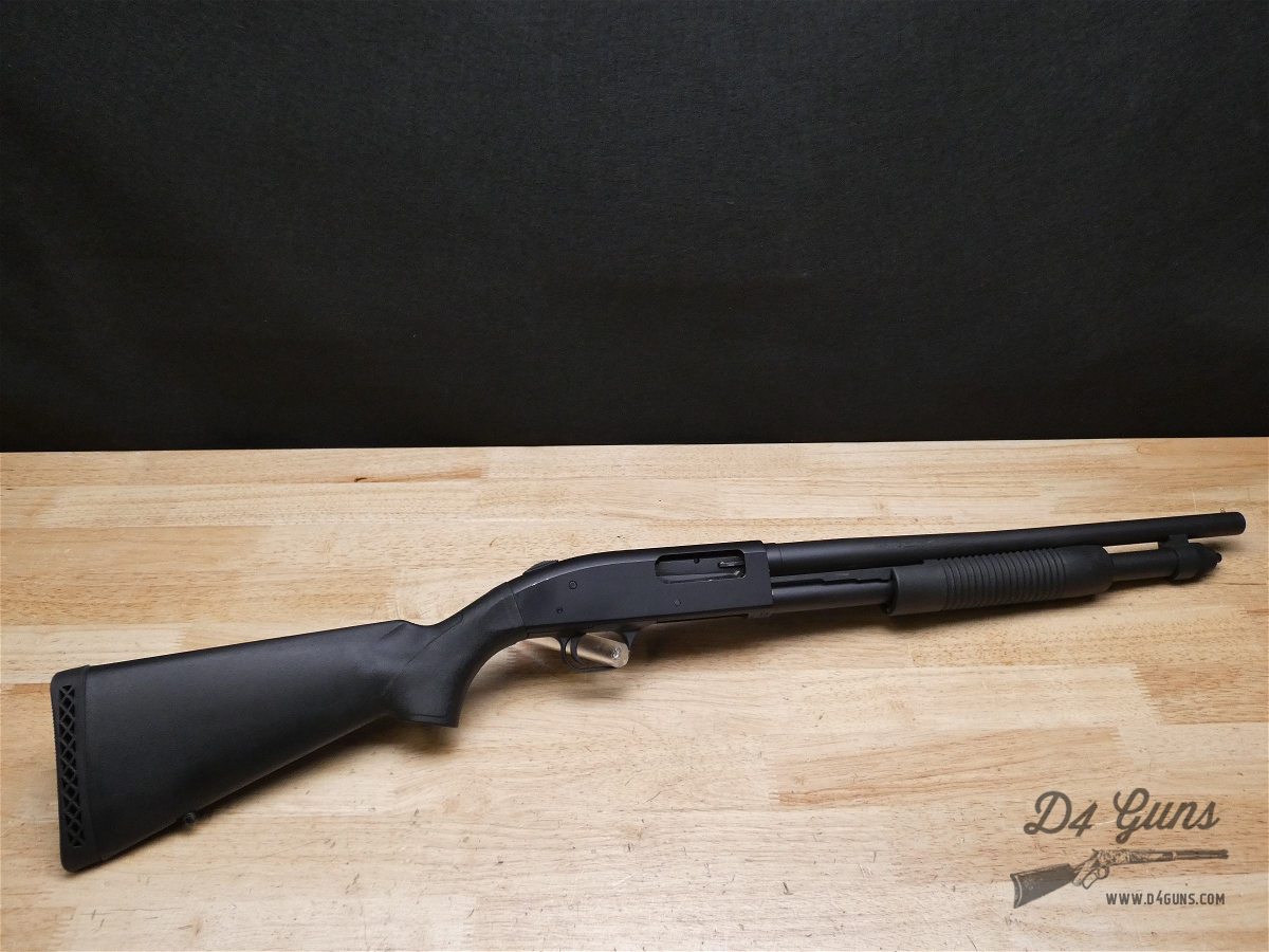 Mossberg 590 - 12 Ga - Tactical Home Defense - 6+1 - Synthetic - Security-img-11