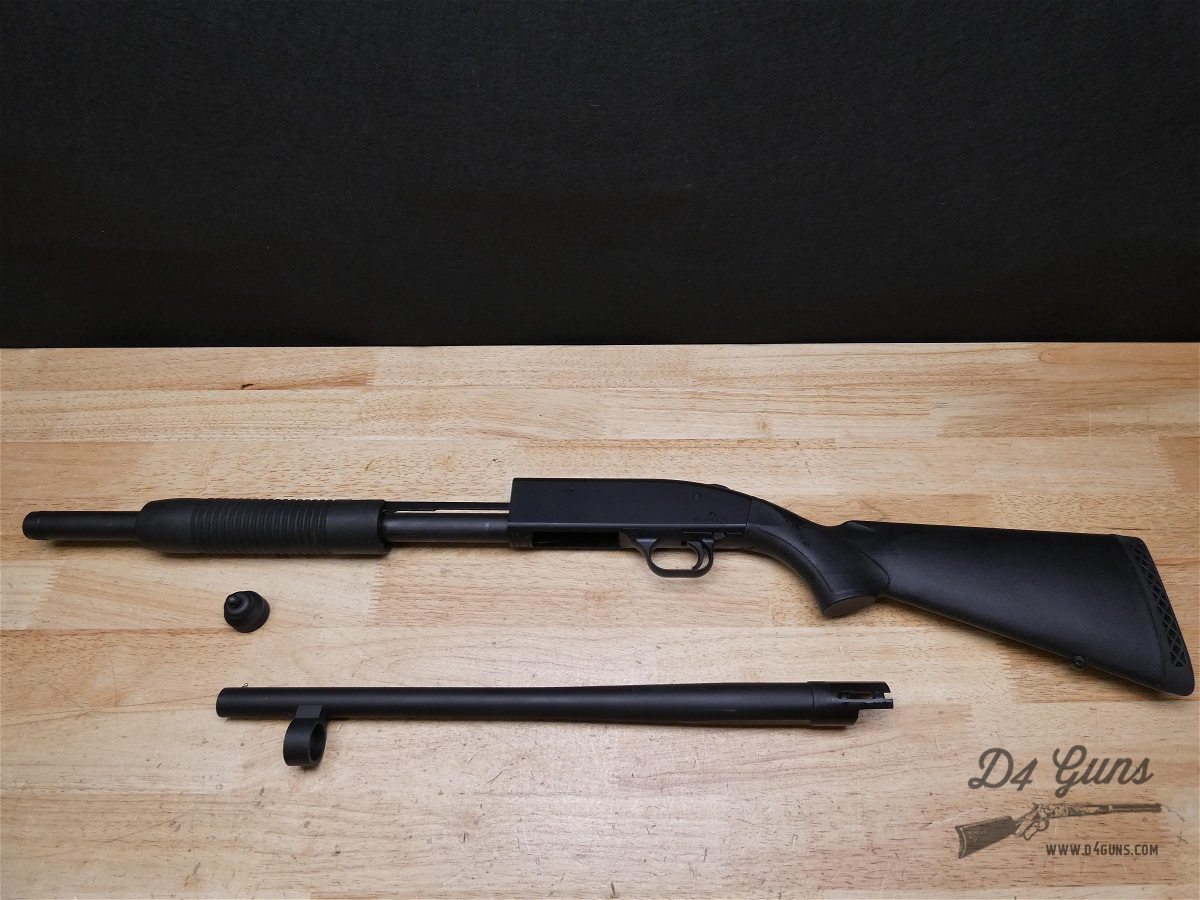 Mossberg 590 - 12 Ga - Tactical Home Defense - 6+1 - Synthetic - Security-img-43