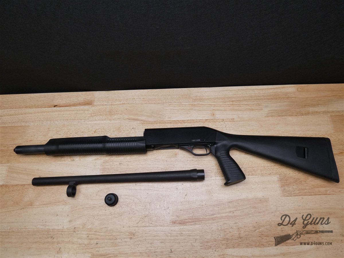 Savage Stevens Model 320 Security - 12 Ga - Pistol Grip - Synthetic - 5+1-img-41