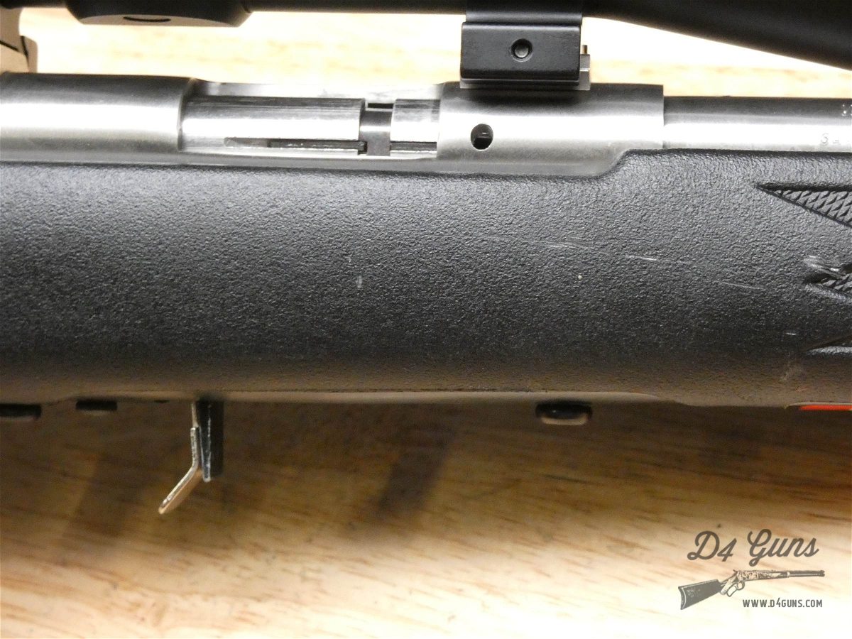 Savage Model 93 FVSS - .22 WMR - Varmint Rifle - Redfield Revolution Scope-img-17