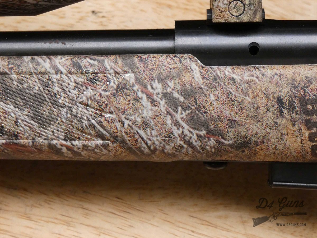 Savage Model 93R17 - .17 HMR - Varmint Rifle - Mossy Oak - Bushnell Scope-img-8